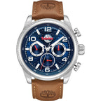 Timberland TDWGF0028705 — Blue Dial Leather Watch