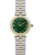 Police Green Dial Two-Tone Gold Bracelet Watch – PEWLG2240501