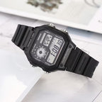 Casio Men's Digital Sport Watch - Black Resin Band - AE-1200WH-1AVDF