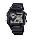 Casio Men's Digital Sport Watch - Black Resin Band - AE-1200WH-1AVDF