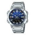 Casio AMW-870DA-2A1DF Analog-Digital Diver-Style Watch - Stainless Steel and Resin