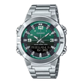 Casio AMW-870A-3AVDF Green Analog-Digital Diver-Style Watch