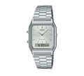 Casio AQ-230A-7AMQYDF is a retro-style analog-digital unisex watch