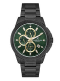 Daniel Klein Men's Green Dial Steel Watch