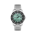 Daniel Klein Ice Green Dial Stainless Steel Watch