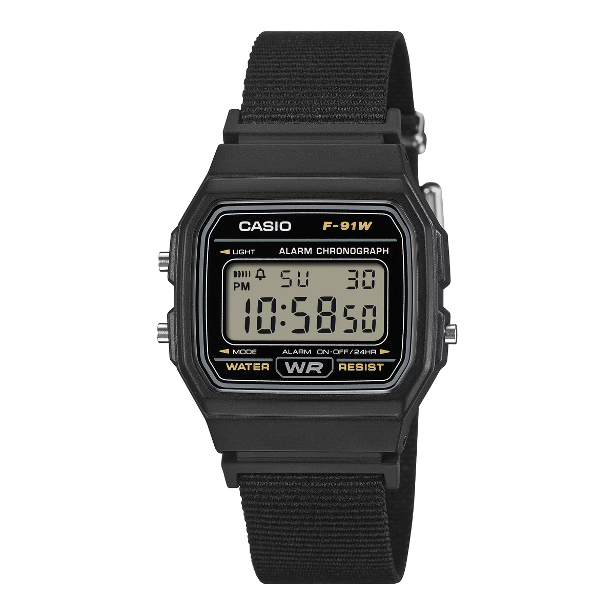 Casio F-91W – Slim Digital Watch with Cloth Band