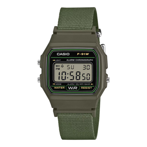 Casio F-91W – Slim Digital Watch with Cloth Band