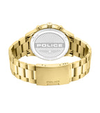 Police Levuka Men's Charcoal Dial Gold-Tone Watch – PEWGK0092503