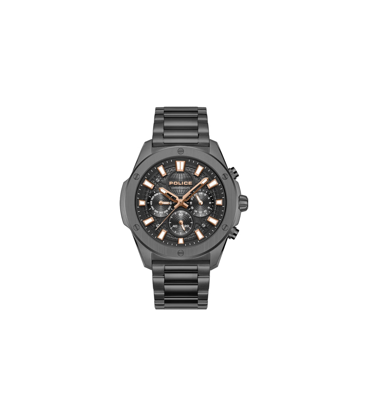 Police Moonstrike Men's Black Dial Chronograph Watch - PEWGK0093103