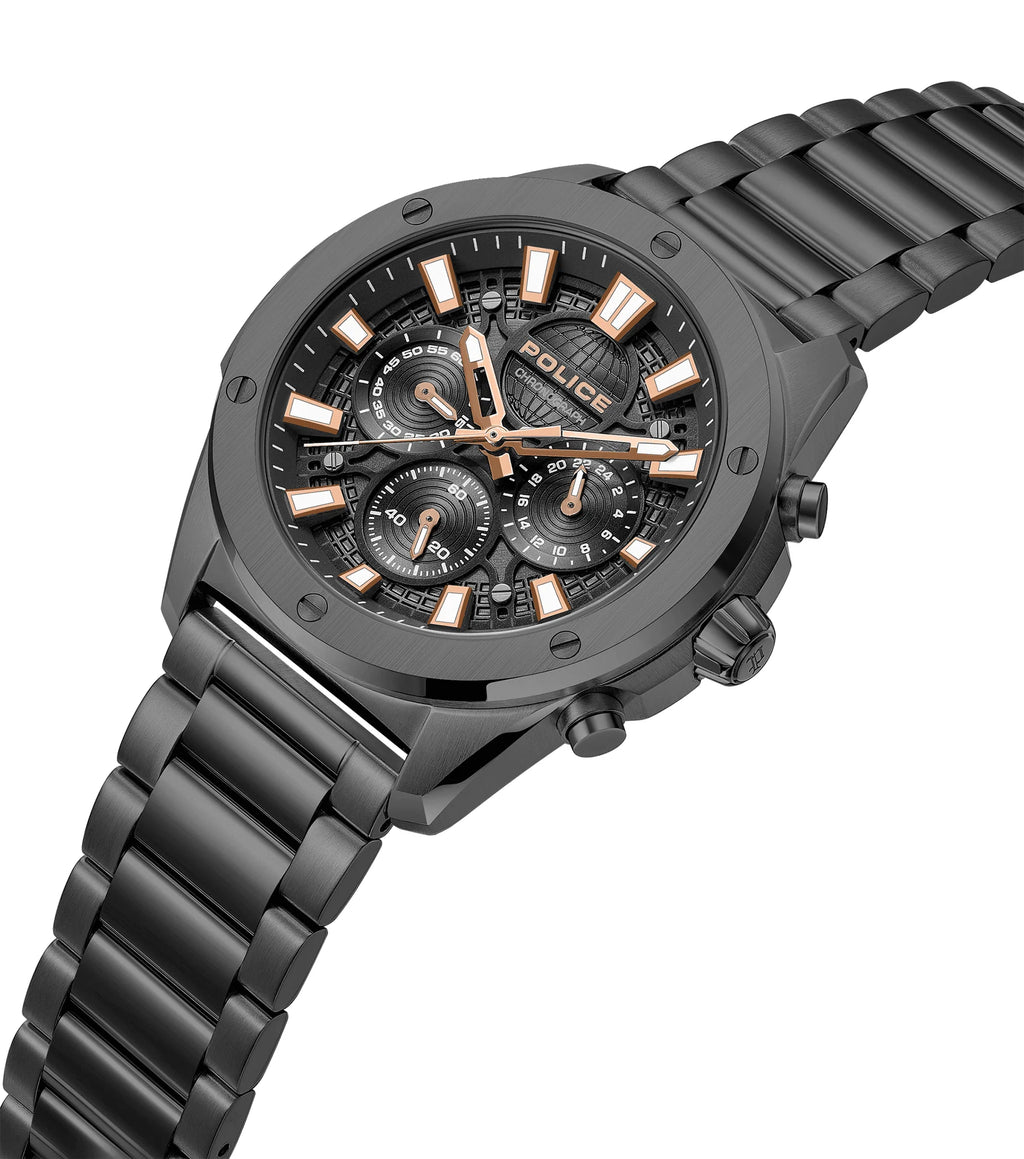 Police Moonstrike Men's Black Dial Chronograph Watch - PEWGK0093103