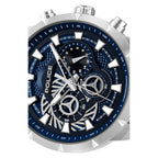 Police Neist Men's Navy Dial Dual-Time Watch – PEWGQ0092702