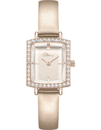 Police Light Pink Dial Rose Gold-Tone Leather Strap Watch – PEWLA2241302