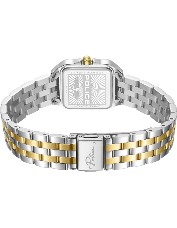 Police Silver Dial Two-Tone Bracelet Watch – PEWLG2240902