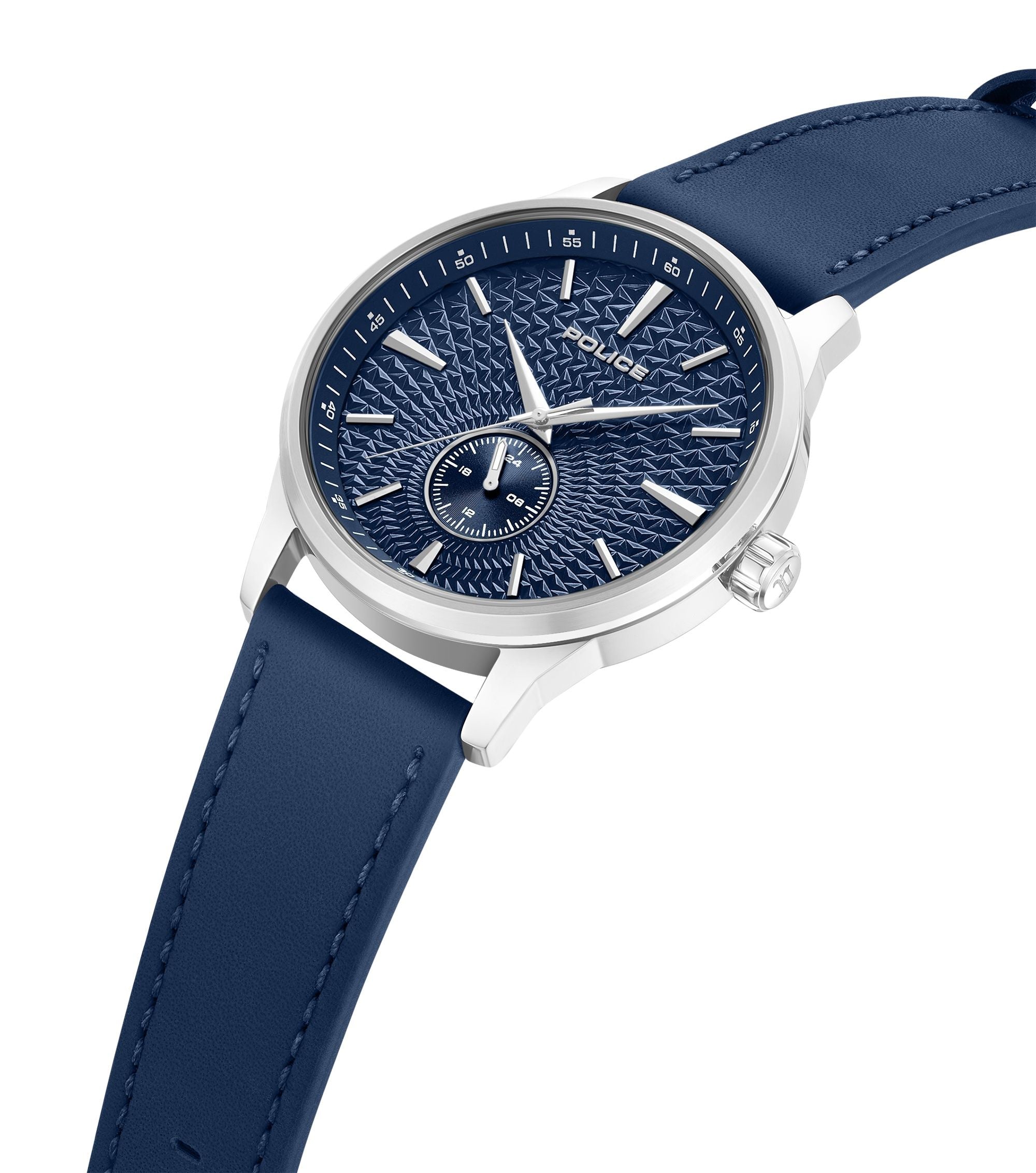 Police Jet Men's Watch, 44mm Blue Dial | PEWGF0093602