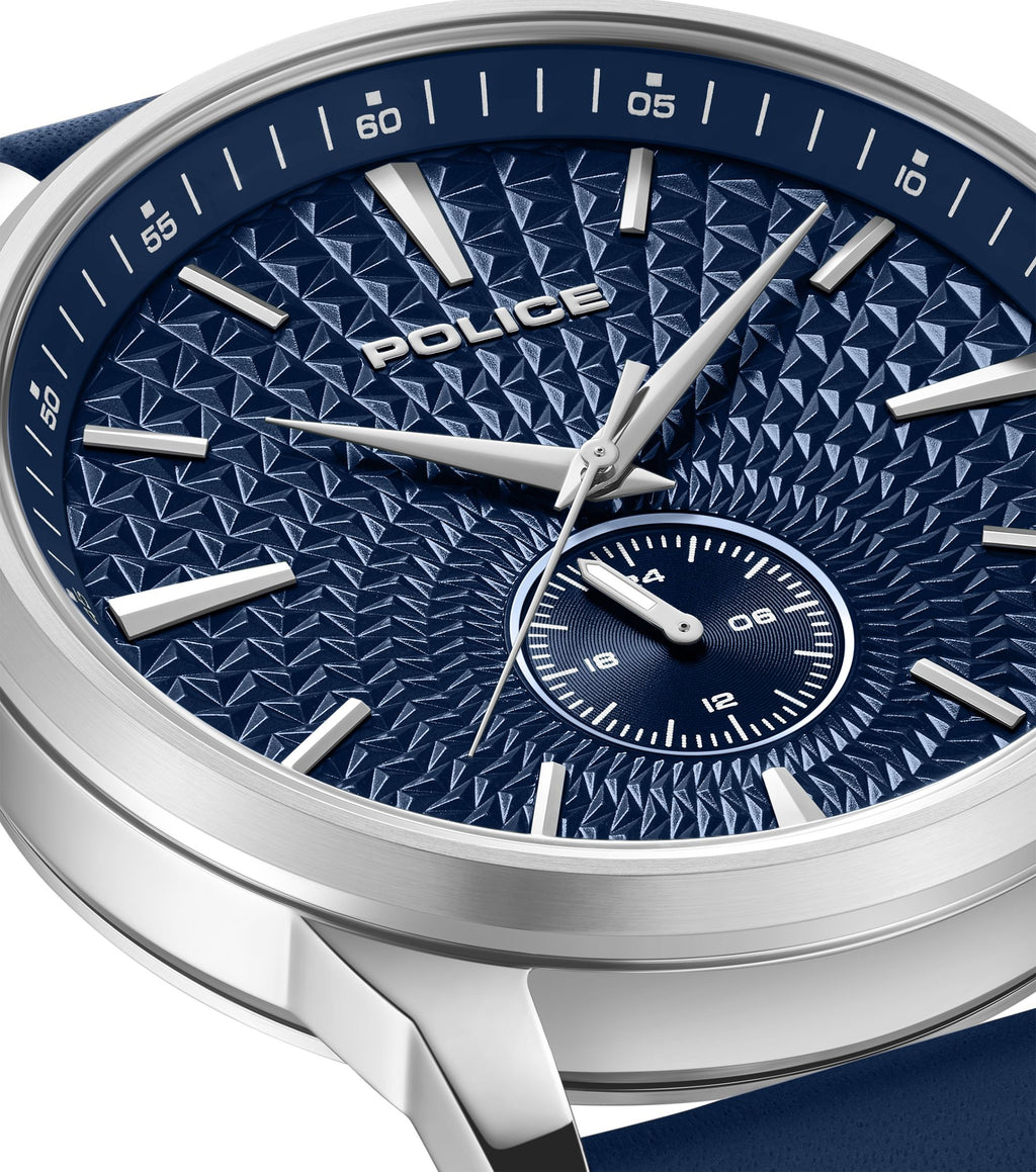 Police Jet Men's Watch, 44mm Blue Dial | PEWGF0093602