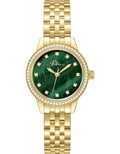 Police Green Dial Gold-Tone Bracelet Watch – PEWLG2240803
