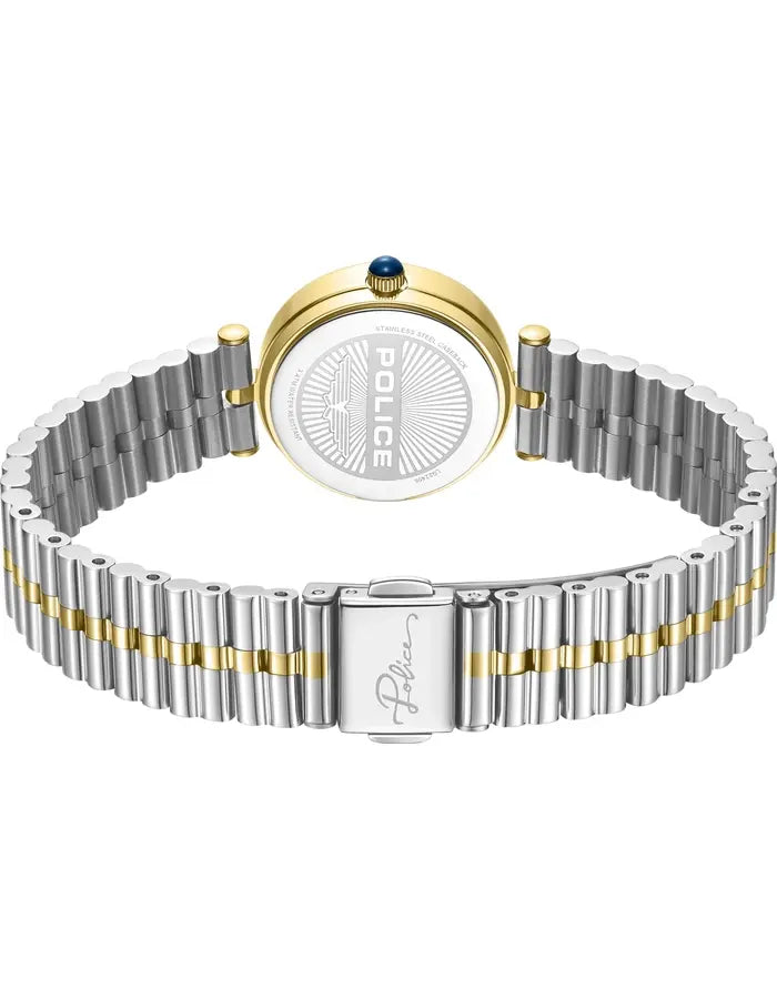 Police Green Dial Two-Tone Gold Bracelet Watch – PEWLG2240501
