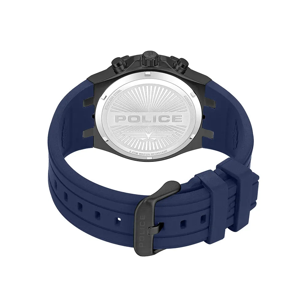 Police Guardian Men's Navy Dial Multifunction Watch – PEWGQ0082001
