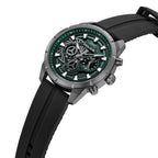 Police Neist Men's Green Dial Dual-Time Watch – PEWGQ0092703