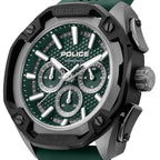 Police Centurian Men's Green Dial Multifunction Watch – PEWGQ0093202