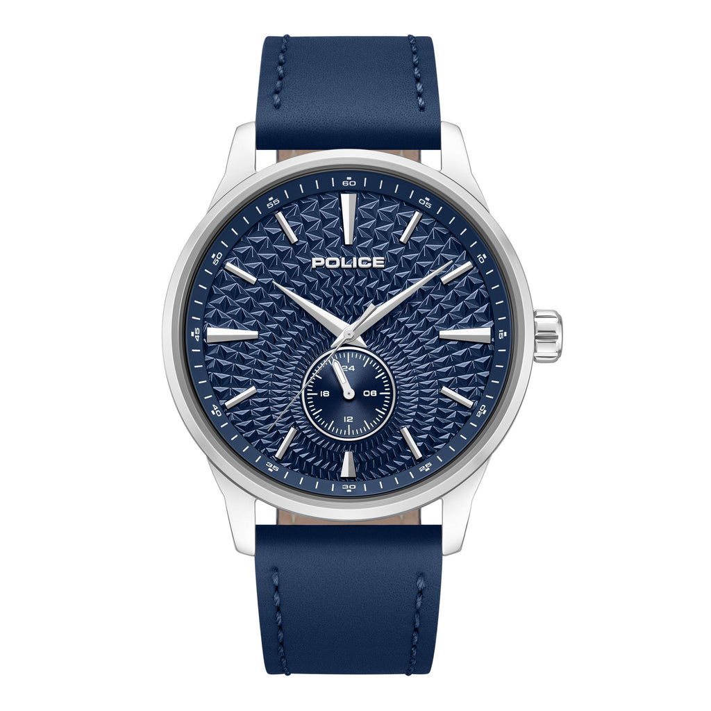 Police Jet Men's Watch, 44mm Blue Dial | PEWGF0093602