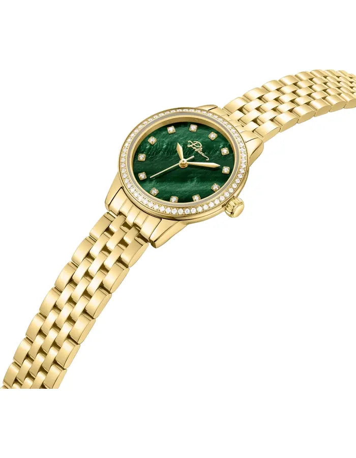 Police Green Dial Gold-Tone Bracelet Watch – PEWLG2240803