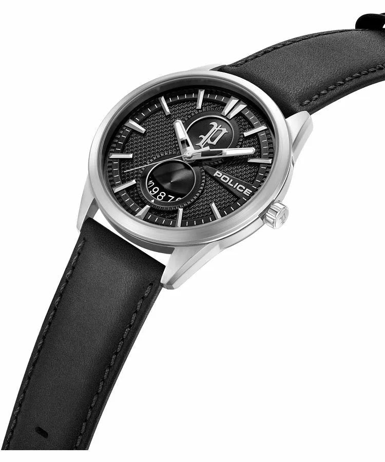 Police Styleshift Urban Black Leather Watch PEWGB0092601