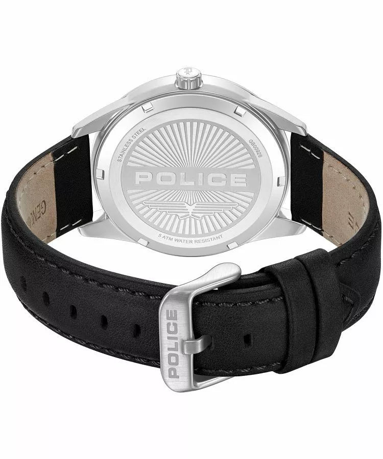 Police Styleshift Urban Black Leather Watch PEWGB0092601