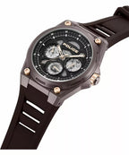 Police Dominion Men's Black Dial Multifunction Watch – PEWGQ0093801