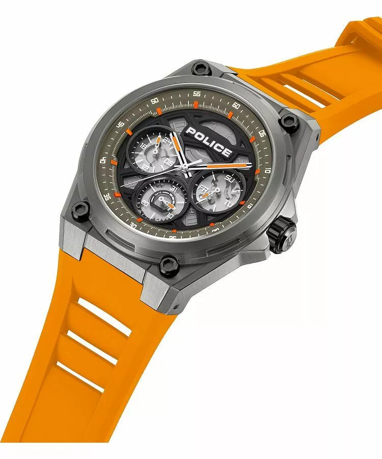 Police Dominion Men's Gunmetal Dial Multifunction Watch – PEWGQ0093802